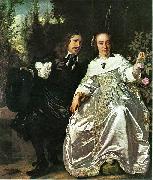 Bartholomeus van der Helst Abraham del Court and his wife Maria de Keerssegieter china oil painting artist